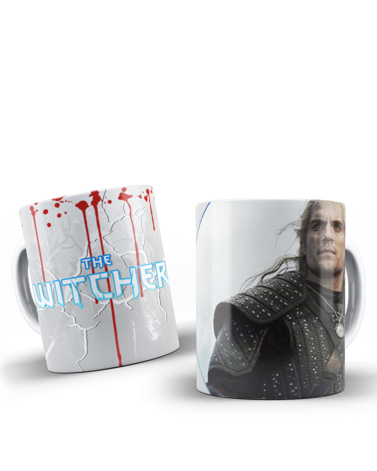 THE WITCHER 3 KLASİK BEYAZ RENKLİ SERAMİK KUPA BARDAK