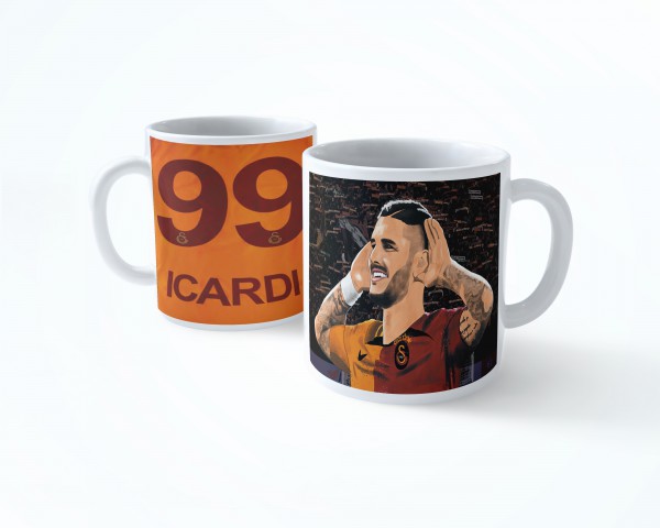 GALATASARAY İCARDİ  seramik kupa bardak