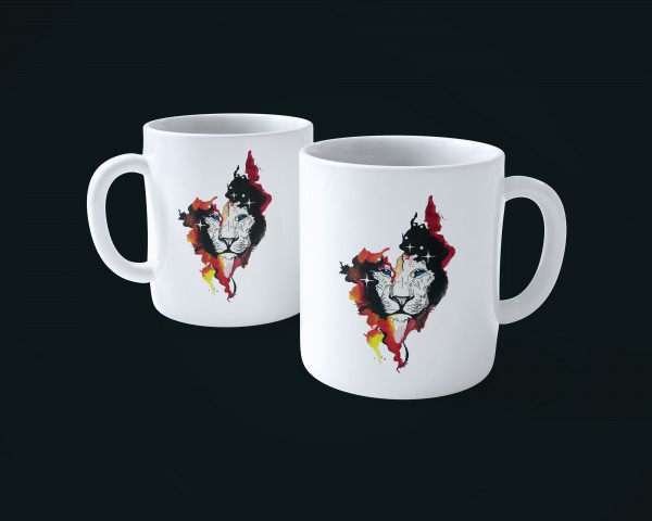GALATASARAY KİŞİSELLEŞTİRİLEBİLİR  ASLAN  seramik kupa bardak