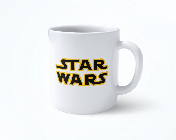MİNİ YODA COFFEE STAR WARS  BEYAZ RENKLİ SERAMİK KUPA BARDAK