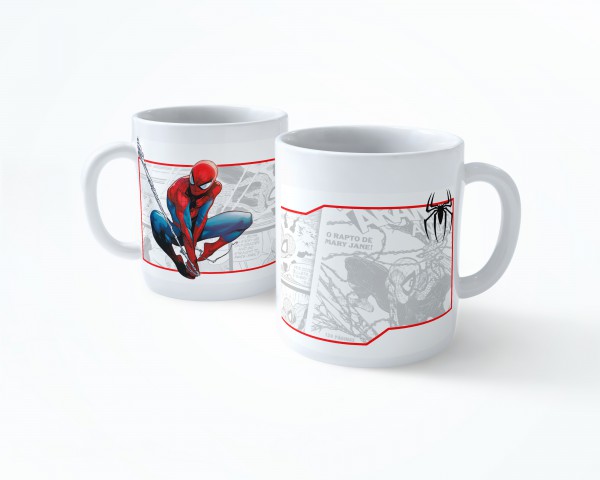 SPIDERMAN MARVEL ULTİMATE SERİE  BEYAZ RENKLİ SERAMİK KUPA BARDAK