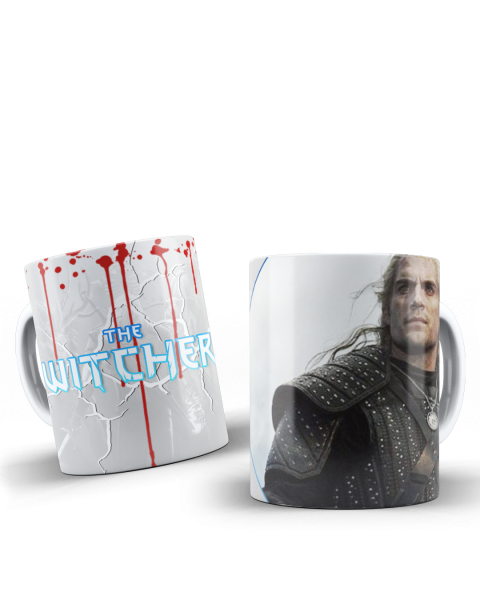 THE WITCHER 3 KLASİK BEYAZ RENKLİ SERAMİK KUPA BARDAK